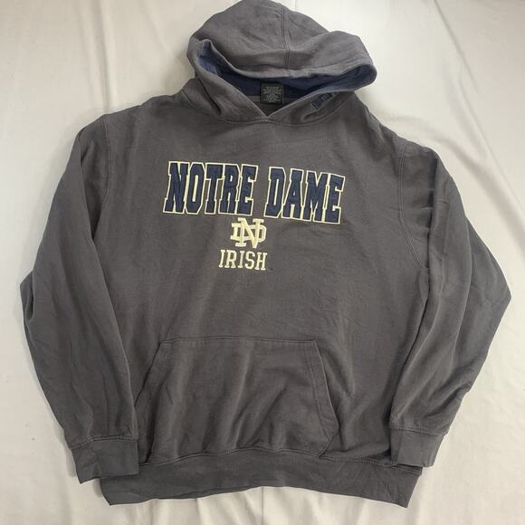 Mens Notre Dame College Fighting Irish Colosseum Long Sleeve Hoodie Size XL - Picture 1 of 8